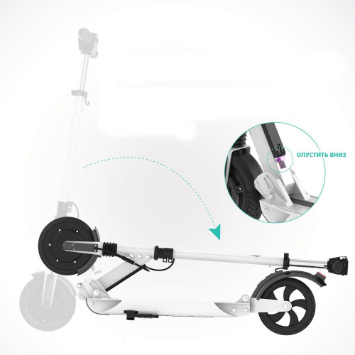 Электросамокат  OIO Ecogo2 RT1 white - фото №8